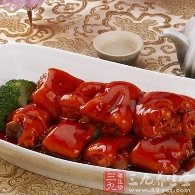 豬蹄抗老，補充膠原蛋白