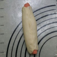 火腿腸早餐面包(一次發酵法)的做法 步驟7