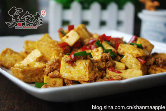 肉沫豆腐
