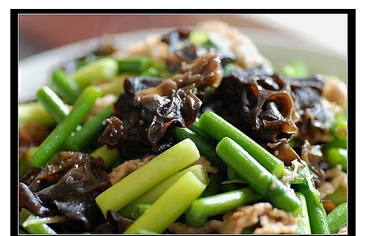 蒜苔過油肉