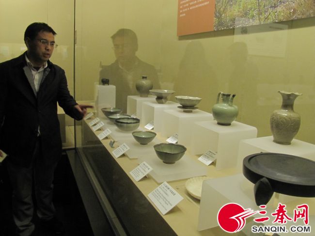 珍藏在陜西歷史博物館的古代精美茶具。