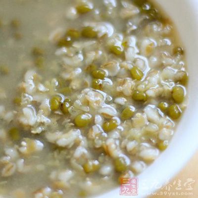 瘦臉的食譜一、綠豆薏仁粥